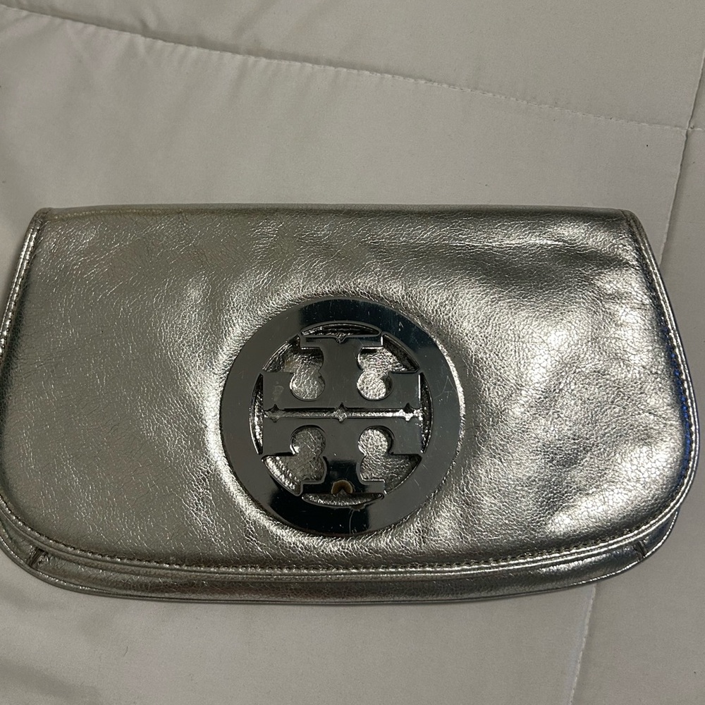 Silver Clutch Bag